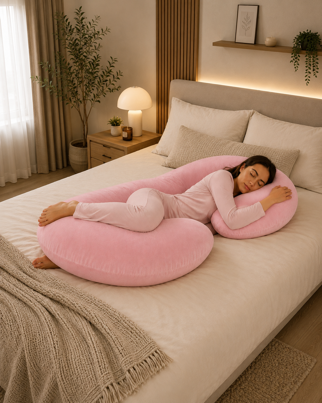 The Curlee Body Pillow